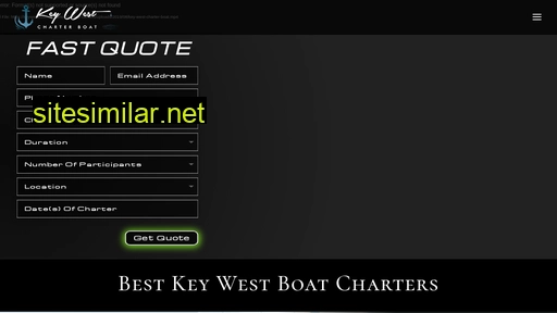 keywestcustomcharter.com alternative sites