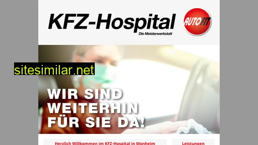 Kfz-hospital similar sites