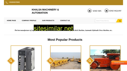 Khalsamachineryandautomation similar sites