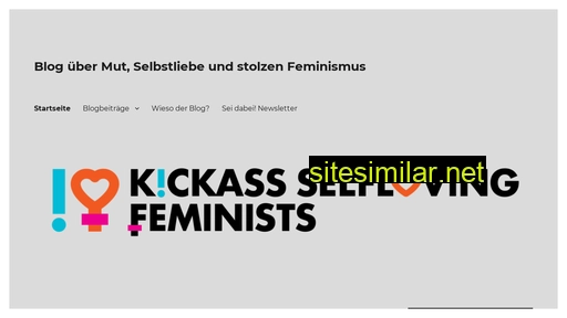 Kickassselflovingfeminists similar sites