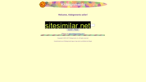 kidsignmentsinc.com alternative sites