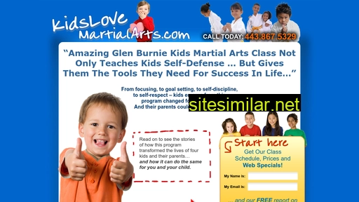 kidslovemartialartsglenburnie.com alternative sites