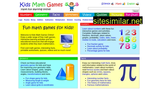 kidsmathgamesonline.com alternative sites