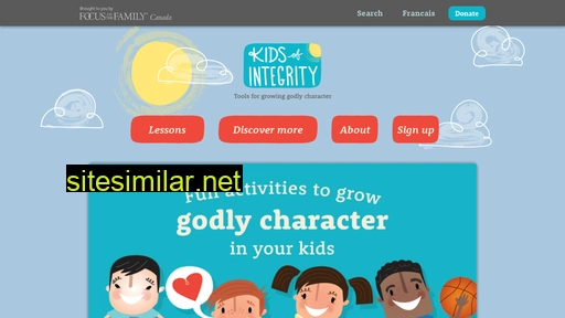 Kidsofintegrity similar sites