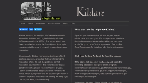 kildaremansion.com alternative sites