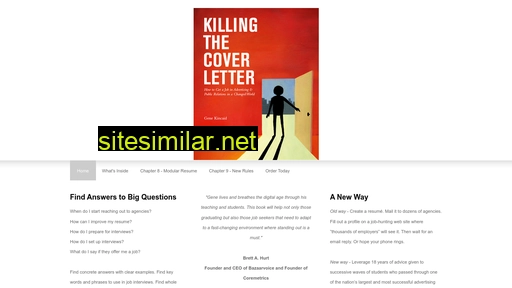 killingthecoverletter.com alternative sites