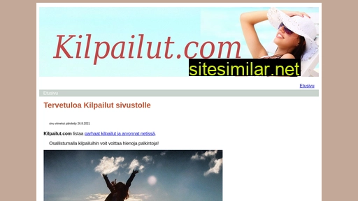 kilpailut.com alternative sites