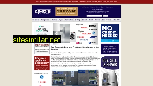 kimosappliances.com alternative sites