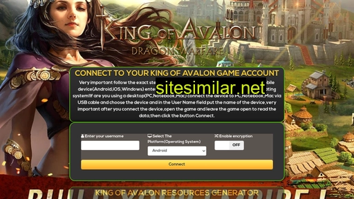 kingofavalon.newcheatsonline.com alternative sites