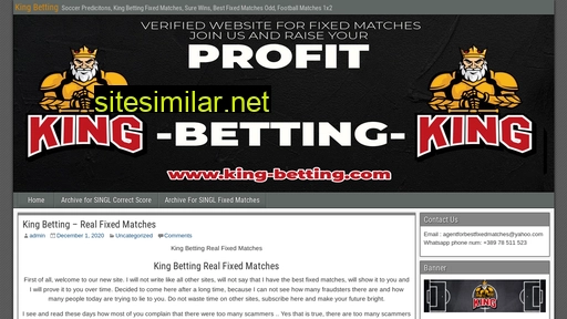 king-betting.com alternative sites