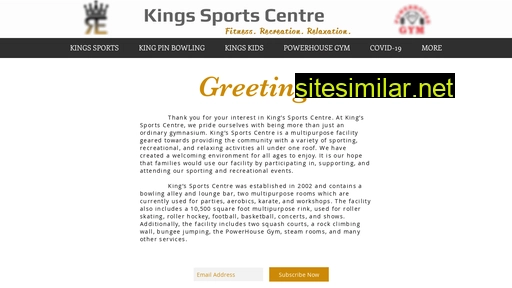 kingssportscentre.com alternative sites