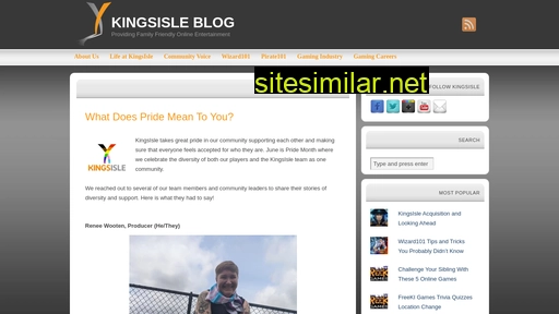 kingsisleblog.com alternative sites