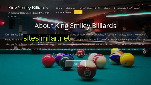 kingsmileybilliards.com alternative sites