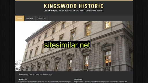 kingswoodhistoric.com alternative sites