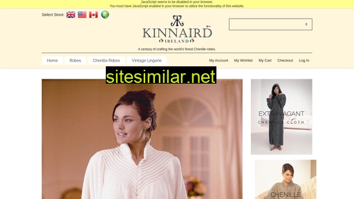kinnairdireland.com alternative sites
