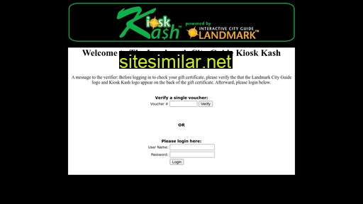 Kioskkash similar sites