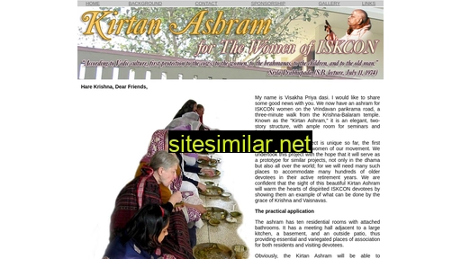 kirtanashram.com alternative sites