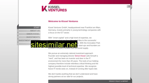 kisselventures.com alternative sites
