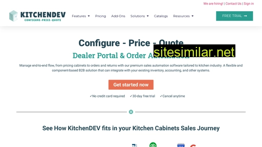 kitchendev.com alternative sites