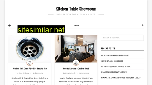 kitchentableshowroom.com alternative sites