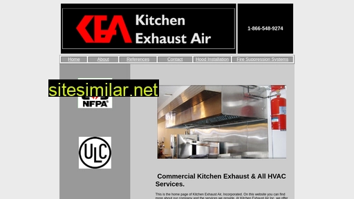 kitchenexhaustair.com alternative sites