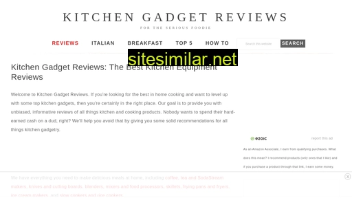 kitchengadgetreview.com alternative sites
