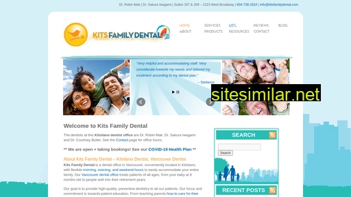 Kitsfamilydental similar sites