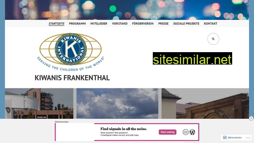 kiwanisfrankenthal.wordpress.com alternative sites