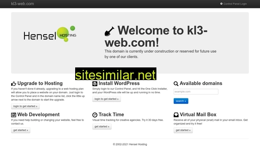 Kl3-web similar sites