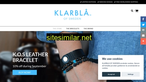 klarblaofsweden.com alternative sites