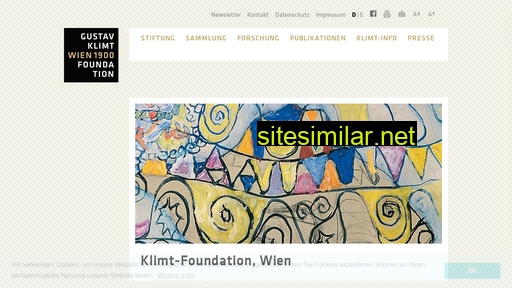 Klimt-foundation similar sites