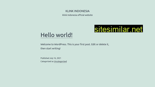 Klinkindonesia similar sites