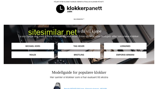 klokkerpanett.com alternative sites