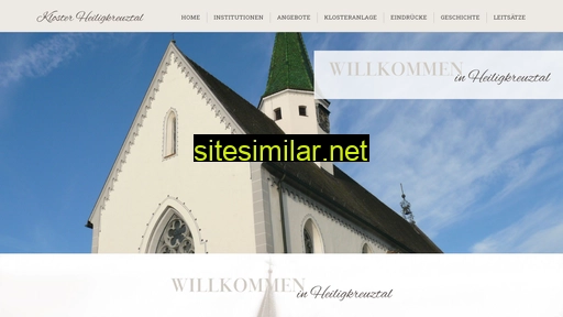 kloster-heiligkreuztal.com alternative sites