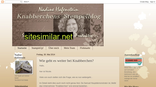 Knabberchens-stempelblog similar sites