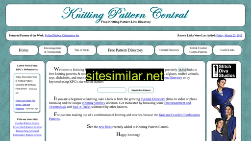 knittingpatterncentral.com alternative sites