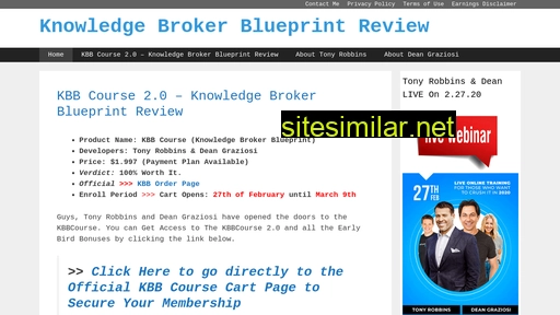 knowledgebrokerblueprints.com alternative sites