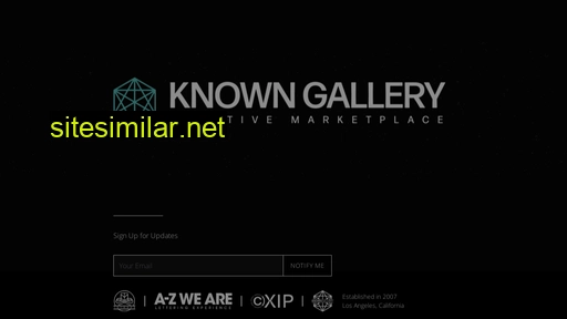 knowngallery.com alternative sites