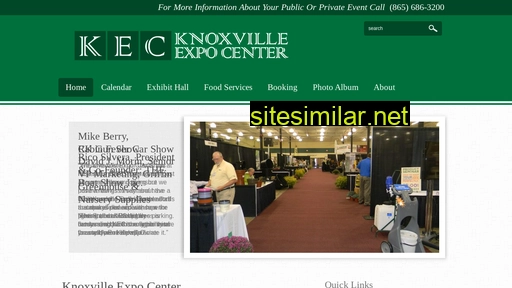 Knoxvilleexpocenter similar sites