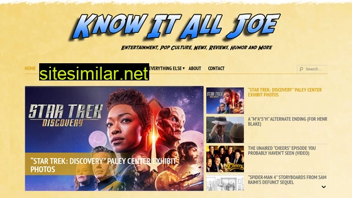 knowitalljoe.com alternative sites