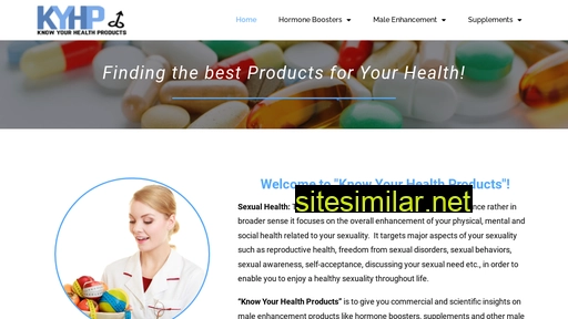 Knowyourhealthproducts similar sites