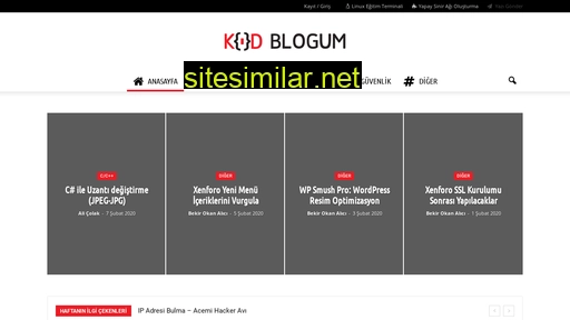 Kodblogum similar sites