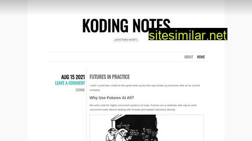 kodingnotes.wordpress.com alternative sites