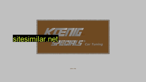 Koenig-specials similar sites