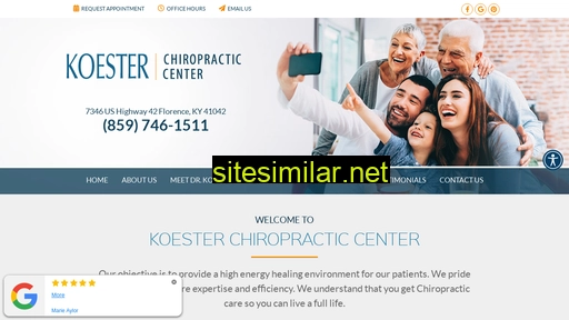 koesterchiropracticcenter.com alternative sites