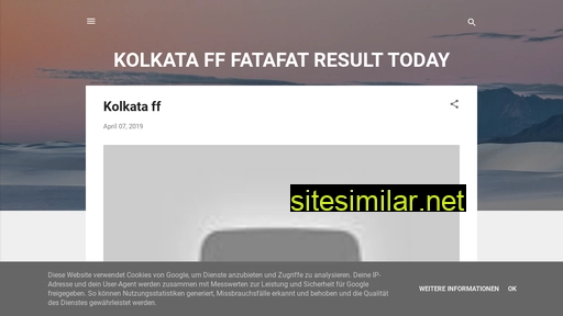 Kolkataff-result similar sites