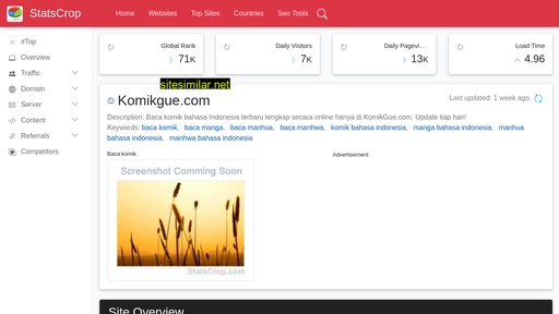 komikgue.com.statscrop.com alternative sites