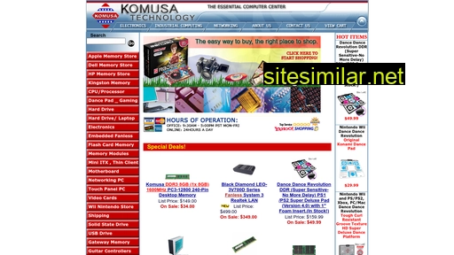 komusa.com alternative sites