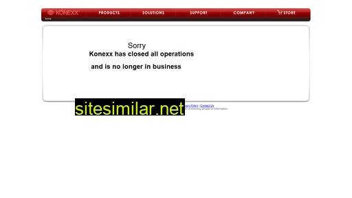 Konexx similar sites