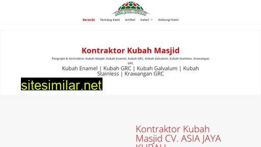 kontraktor-kubahmasjid.com alternative sites